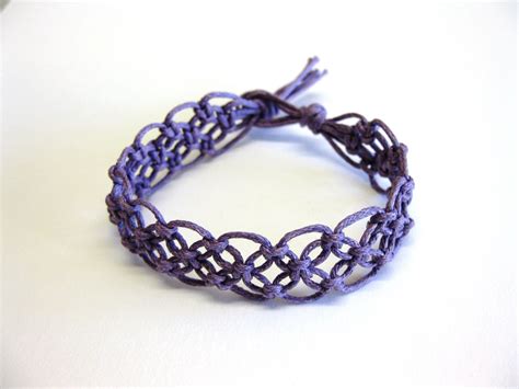 Macrame Knot Bracelet Instructions