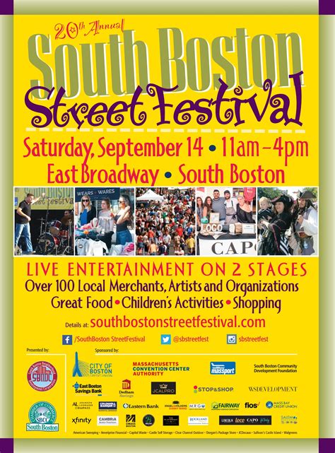 20th Annual South Boston Street Festival [09/14/19]
