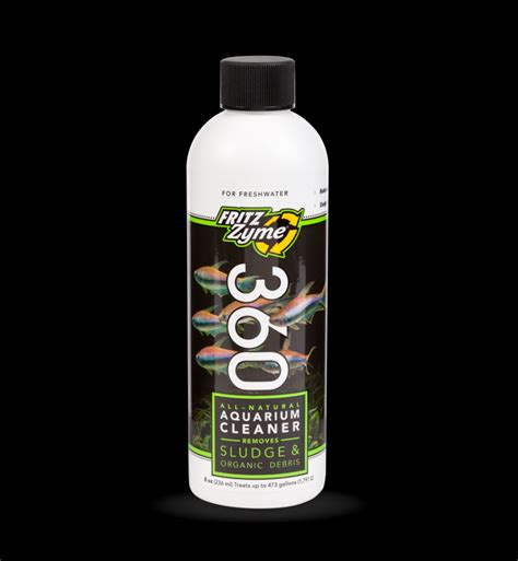 Fritzzyme 360 Freshwater Aquarium Cleaner 8oz Sustainable Aquatics