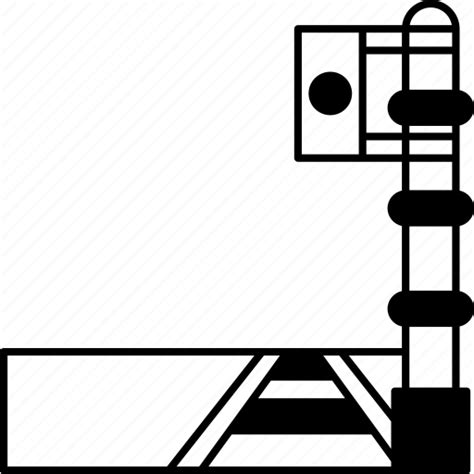 Signal Train Railway Light Traffic Icon Download On Iconfinder