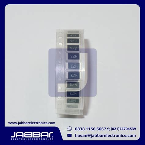 RESISTOR 473 47K OHM 1W SMD2512 Jabbar Electronics