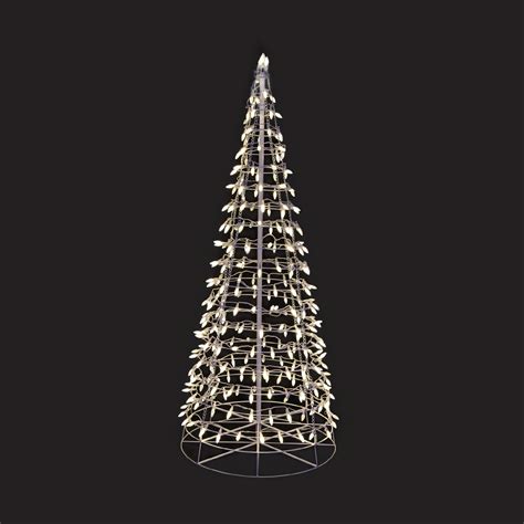 5ft Energy Best™ Twinkling Tree With Warm White Led Lights Outdoor Christmas Decoration