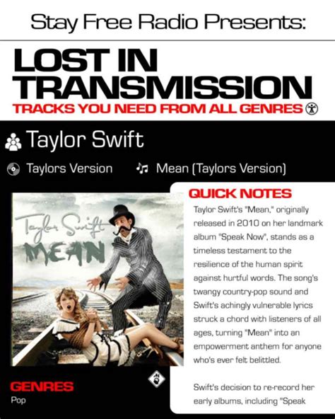 Taylor Swift's "Mean" Lyrics: The True Meaning Explored