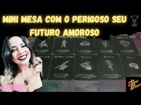 Mini Mesa O Perigoso Seu Futuro Amoroso Avelux Bruxa