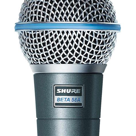 Shure BETA 58A Dynamic Vocal Microphone