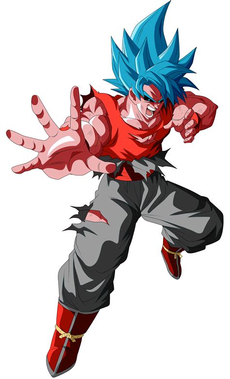 Evil Goku Ssj Blue Kaioken X20 Render 2 By Xchs On Deviantart