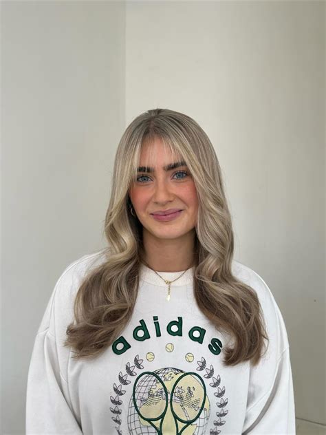 wavy bangs long hair 6