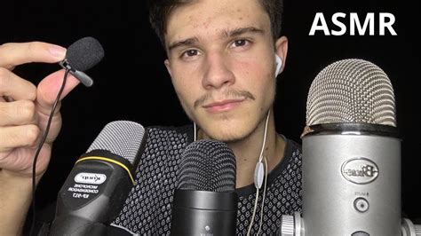 Asmr Testando Todos Os Meus Microfones Youtube