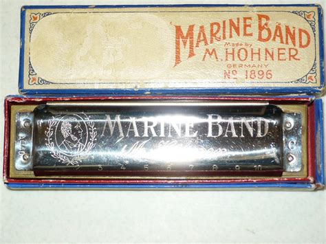 M. Hohner Marine Band Harmonica No. 1886 | Collectors Weekly