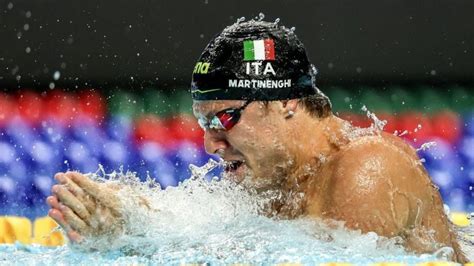 Un Grande Martinenghi Conquista La Medaglia D Argento Nei Rana Ai