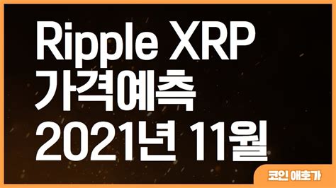 리플 Xrp 비트코인 이더리움 도지코인 Ripple Xrp 가격예측 2021년 11월 Youtube