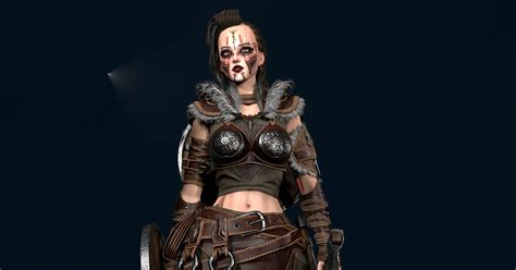 Viking Girl 1 | 3D Characters | Unity Asset Store