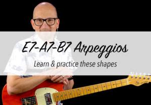 Arpeggio Practice – E7-A7-B7 | Master Guitar Academy