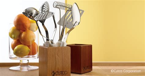 Kitchen Tool Holder | Wood Utensil Storage by Cutco