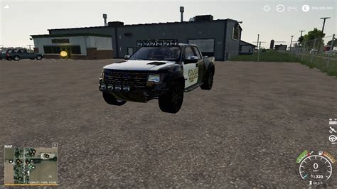 2012 Ford Raptor Polizei V1 0 FS19 Landwirtschafts Simulator 25 Mods