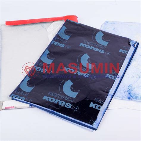 Carbon Paper Blue Plastic Kores Masuminprintways Store