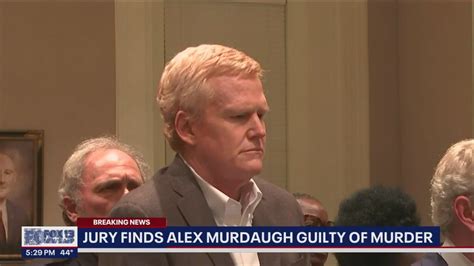 Jury Finds Alex Murdaugh Guilty In Murder Of His Wife Son Fox 13