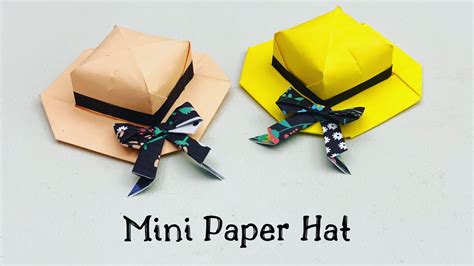 Simple Origami Hat A Step By Step Guide For Beginners Easy Origami