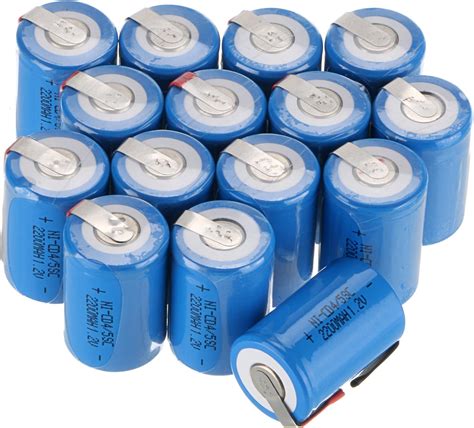 Lot De 6 10 12 15 Batteries Rechargeables Au Nickel Cadmium Anmas Box