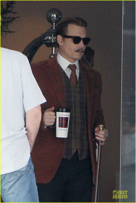 Johnny Depp Mortdecai Set With Bikini Clad Babes Photo