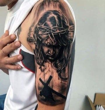 Retratos y diseños de tatuajes de jesus de nazaret