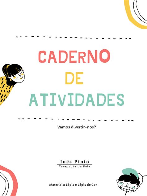 Caderno de Atividades Pre-Escolar | PDF