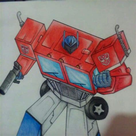 Dibujo De Optimus Prime Arte Amino Amino