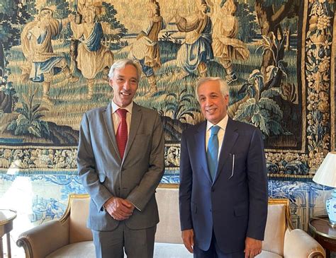 Minister Of State For Foreign Affairs Meets Minister Of Foreign Affairs Of Portugal