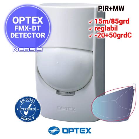 Detector Miscare PIR MW OPTEX FMX DT Neosis Ro