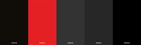 Red Black Color Palette - Iurd Gifs