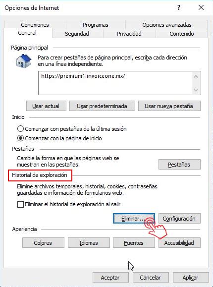 Borrar Datos De Navegaci N E Historial De Navegador Invoiceone