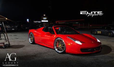 AG Luxury Wheels - Ferrari 458 AGL19 SPEC3 Forged Wheels