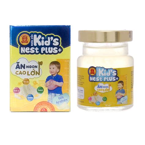 NƯỚC YẾN THIÊN VIỆT KID'S NEST PLUS TỰ NHIÊN 70ML Shop Thúy Anh
