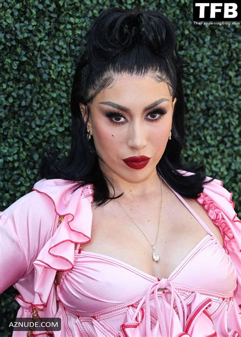 Kali Uchis Flaunts Her Sexy Tits And Legs At The Variety Hitmakers Brunch In LA AZNude