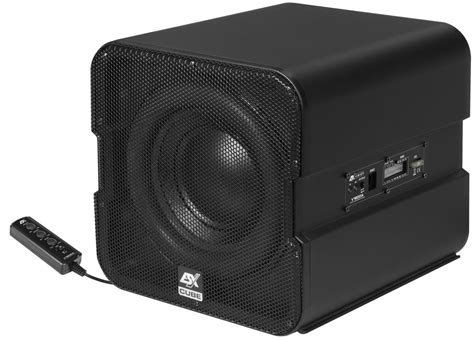 Hifonics ZRX200A 20 Cm Aktiv Single Bassreflex Untersitz Subwoofer