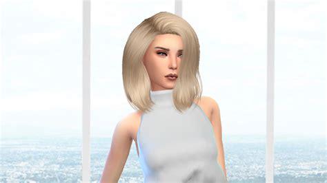 The Sims 4 CAS Blonde Girl || Sim Download & Full CC List | Blonde girl ...