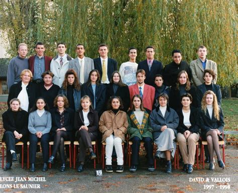 Photo de classe BTS Action Commerciale 1ere année de 1997 Lycée Jean