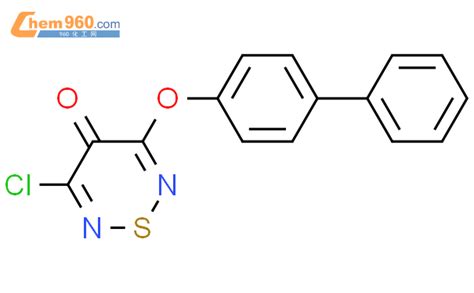 65572 28 3 4H 1 2 6 THIADIAZIN 4 ONE 3 1 1 BIPHENYL 4 YLOXY 5