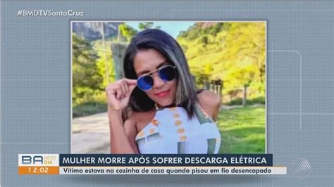 Mulher de 26 anos é eletrocutada na BA ao pisar em fio desencapado na