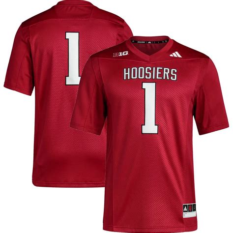 adidas 1 Indiana Hoosiers Premier Football Jersey | Academy