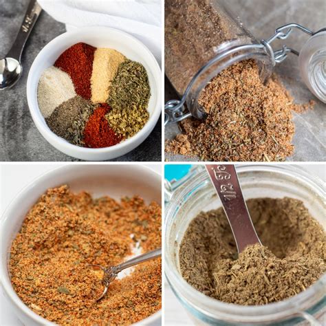 Homemade Spice Mix Recipes