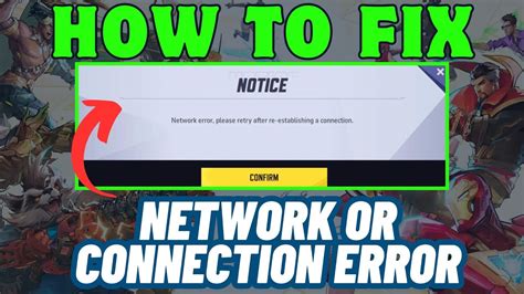 How To Fix Network Error In Marvel Rivals Solve Connection Error In