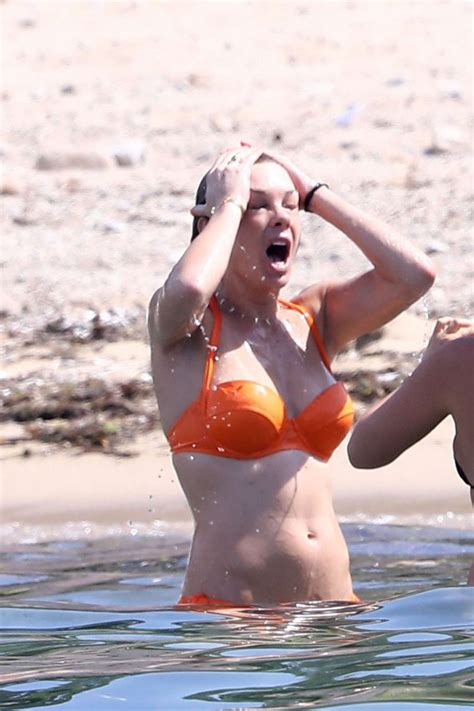 Chelsy Davy In Orange Bikini 2017 30 GotCeleb