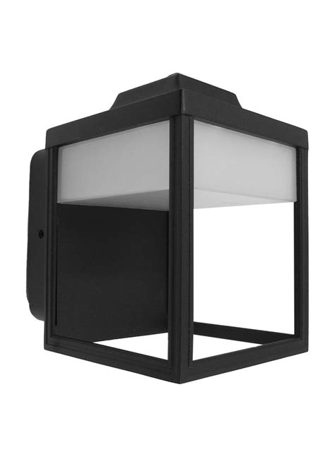 LFL491CN LÁMPARA PARED FAROL CUADRADA 4 LADOS SIN VIDRIO LED 9W 3K