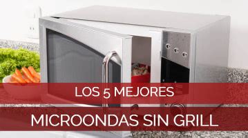 Los 5 Mejores Microondas Sin Grill2021 Comparativa