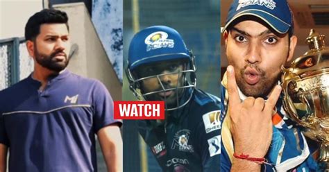 Our Forever Captain Mumbai Indians Post Emotional Video For Rohit