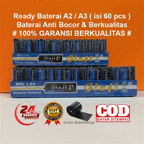 Jual Pcs Baterai Aa Aaa Jiaji V Baterai Garansi Anti Bocor