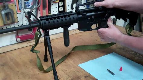 How To Install An Accu Wedge Into An Ar 15 Ar15 M4 Rifle Youtube