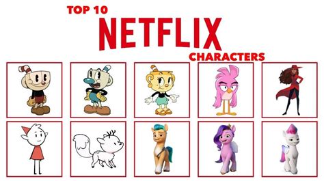 My Top 10 Netflix Characters (3/3) by inemchang on DeviantArt