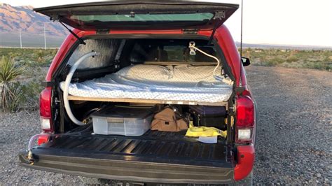 Canopy Camping In Toyota Tacoma